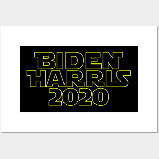 Biden Harris 2020 Sci Fi Type Posters and Art